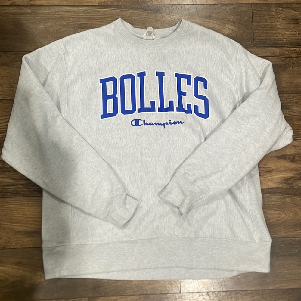 Vintage champion bolles sweatshirt